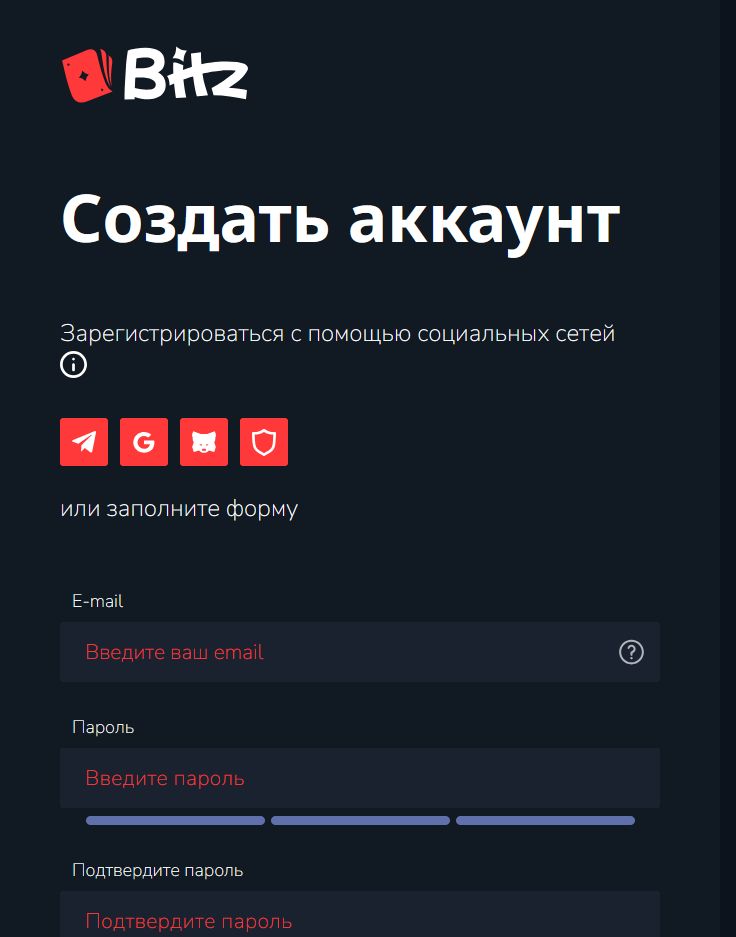 Bitz Casino Черногория зеркало